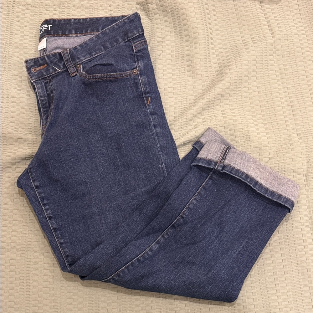 🌹 - 4/$30 LOFT Indigo Denim Jeans